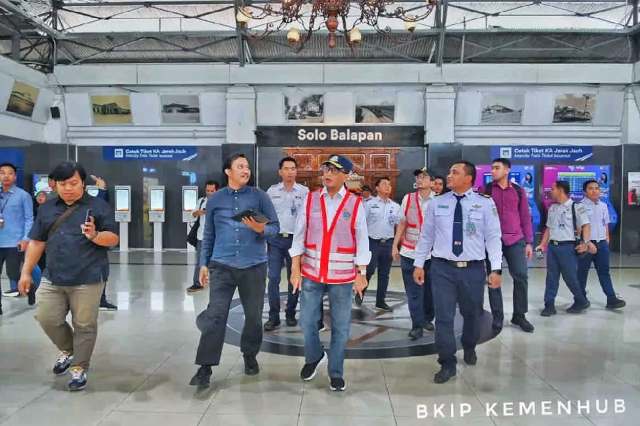 Menhub akan percantik tiga stasiun kereta api di Kota Solo