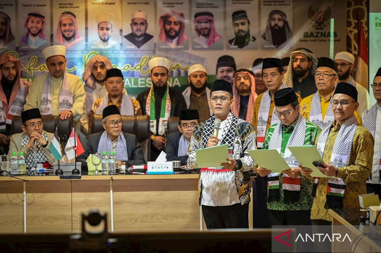 MUI dan Maznas libatkan 11 Syekh dari Palestina pada Safari Ramadhan