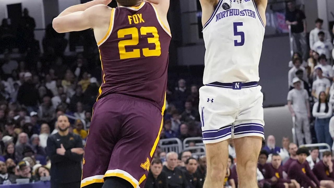 Barnhizer, Buie spark Northwestern to 90-66 romp over Minnesota