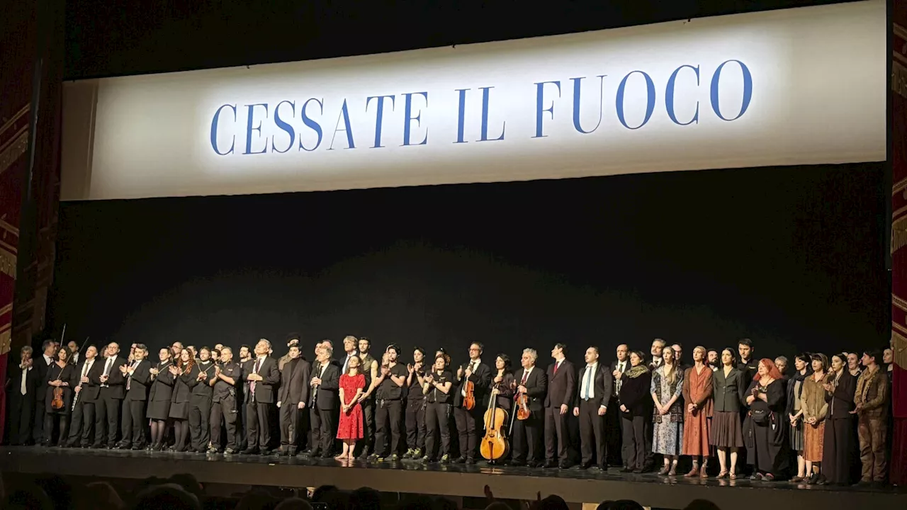 La Scala performers and workers call for Gaza cease-fire before opera-ballet set in conflict