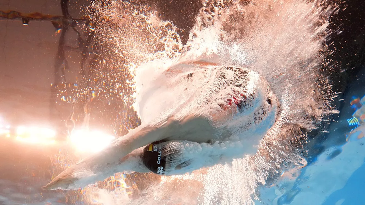 One Extraordinary Photo: A unique splash at the swim worlds