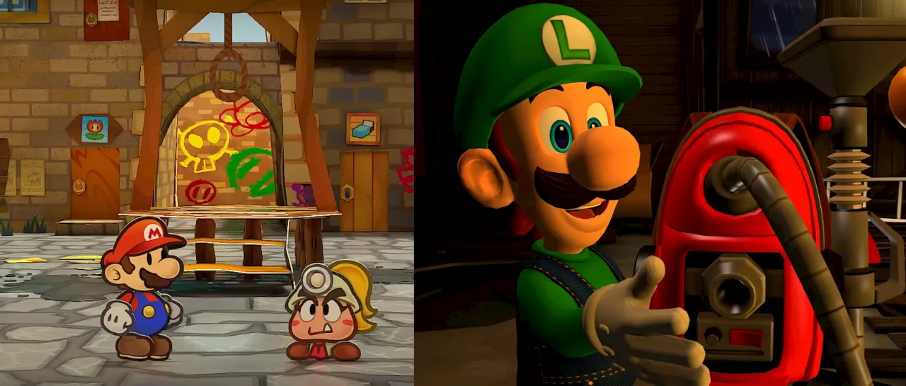 Confirman fecha de lanzamiento para Paper Mario HD y Luigi’s Mansion 2 HD