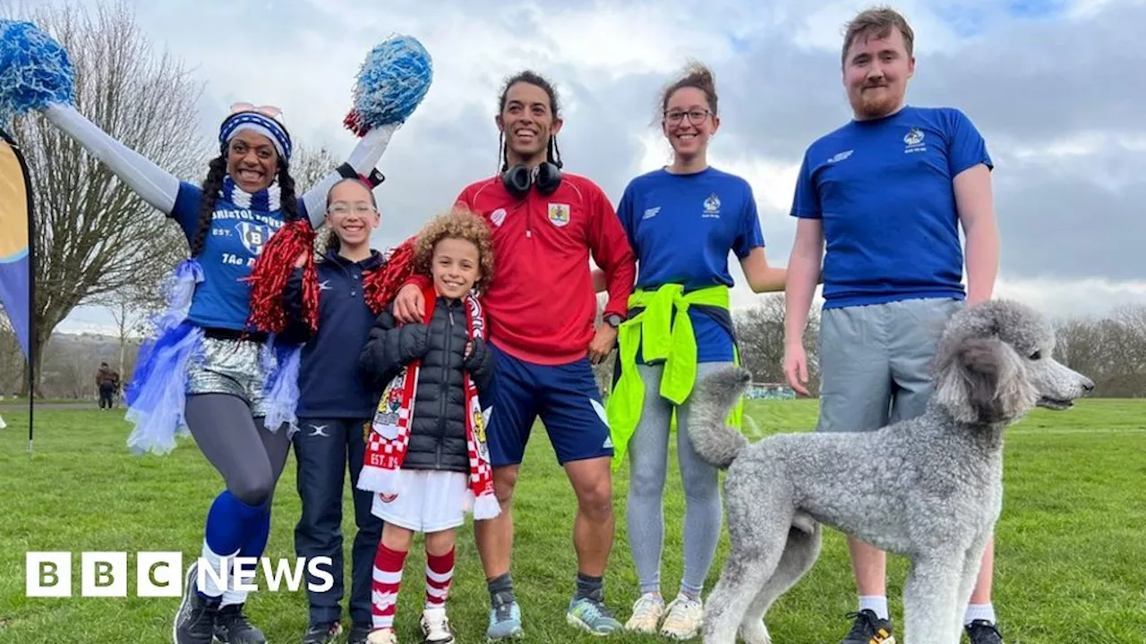 Bristol City and Bristol Rovers fans unite for 5k parkrun challenge