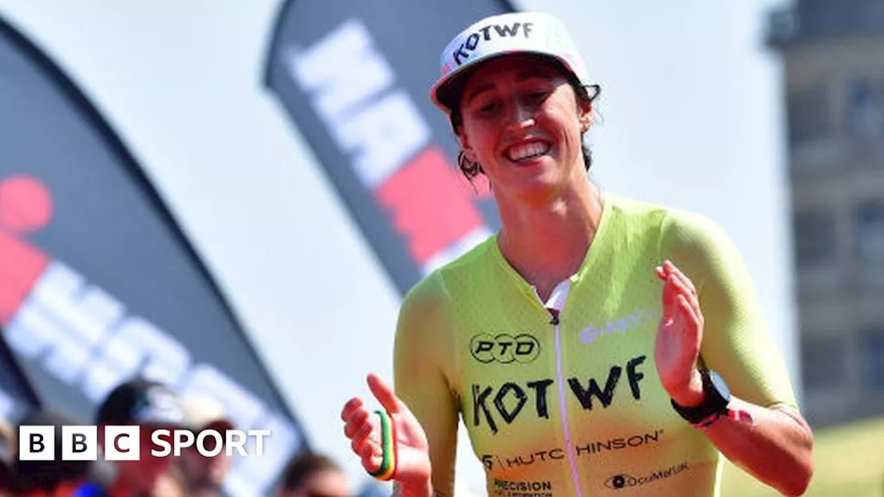 T100 Triathlon: India Lee, Lucy Charles-Barclay and Holly Lawrence fill podium