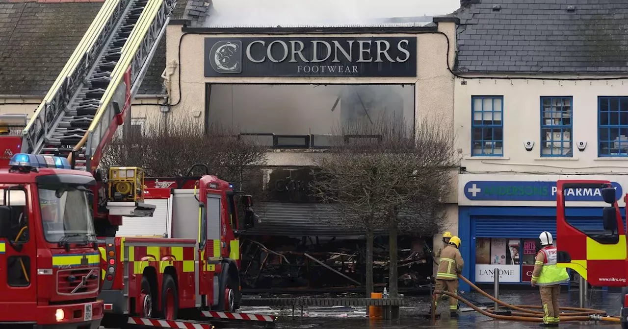 Shop owners thank community for support after devastating fire