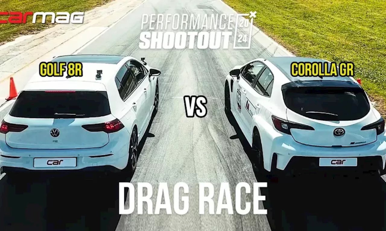 Watch: Toyota GR Corolla GR-Four Circuit vs Volkswagen Golf R