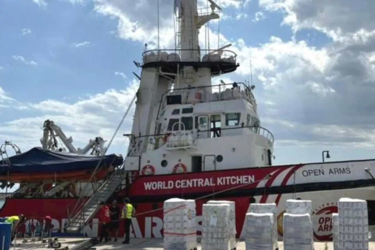 US Military ship heading towards Gaza for port construction initiative