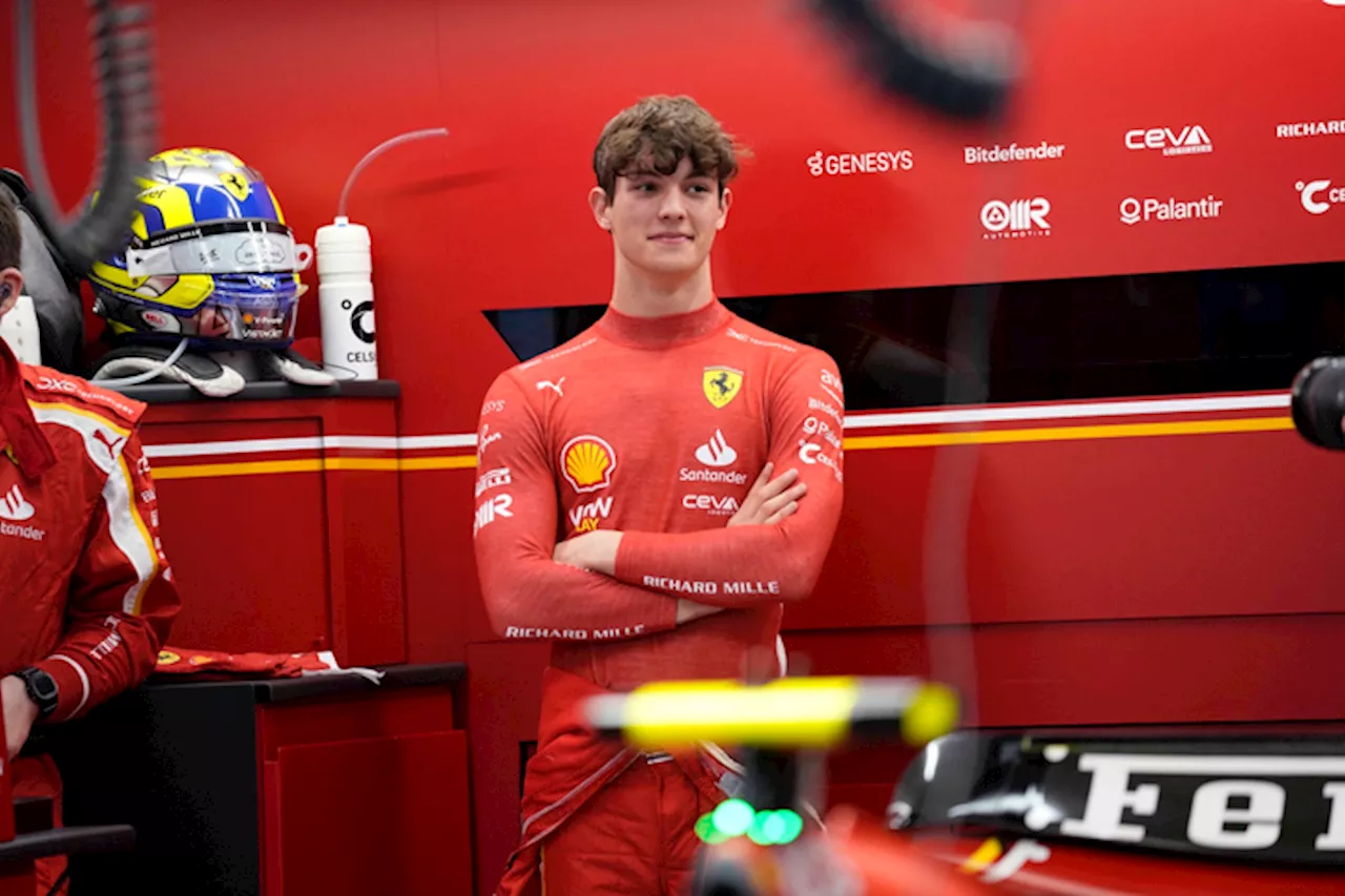 Ferrari teen stand-in Oliver Bearman scores F1 points on dream debut at age 18