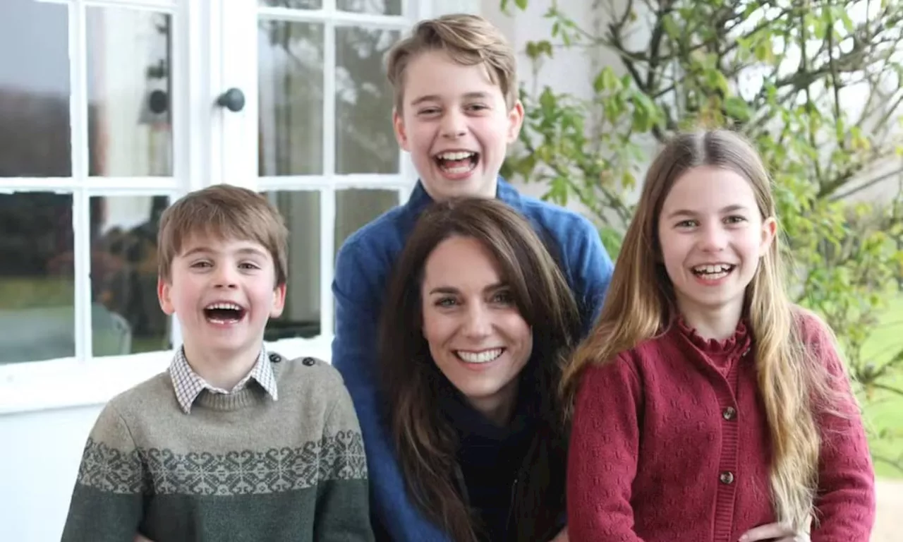 Família real publica primeira foto de Kate Middleton após sua cirurgia