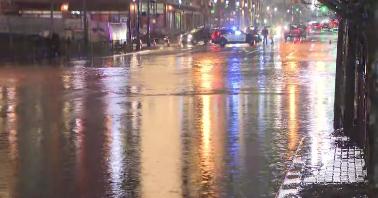 Heavy rain soaks Tri-State Area, causing some flooding, power outages