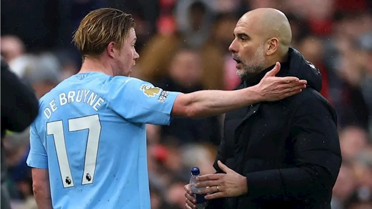 Guardiola dan De Bruyne Ribut, Babak Kedua Man City Sebuah Bencana