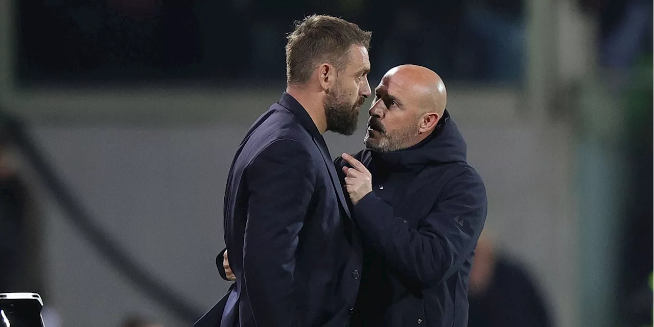 Italiano nervoso, De Rossi sollevato: cosa ha detto Fiorentina-Roma oltre il campo