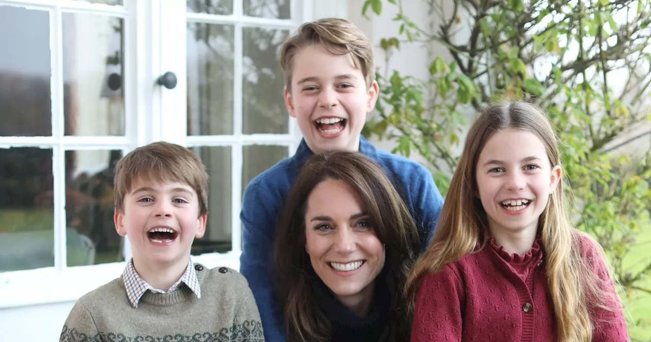 Kate Middleton shares new Mother's Day photo with children as she gives thanks