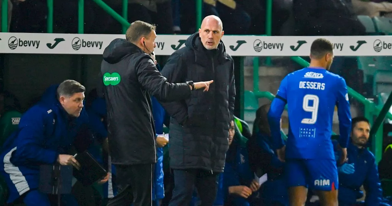 Philippe Clement in ref demand as Rangers boss calls for danger tackle crackdown