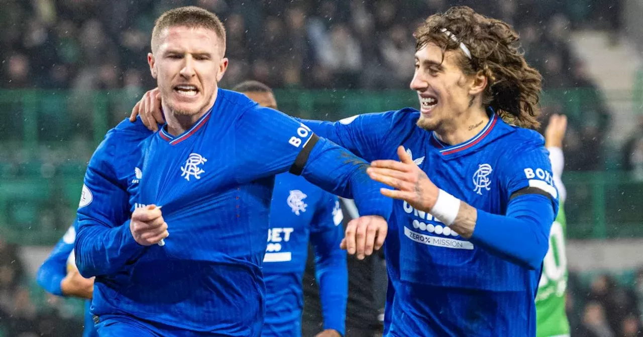 Rangers Treble dream alive as Hibs boil over in cup bedlam