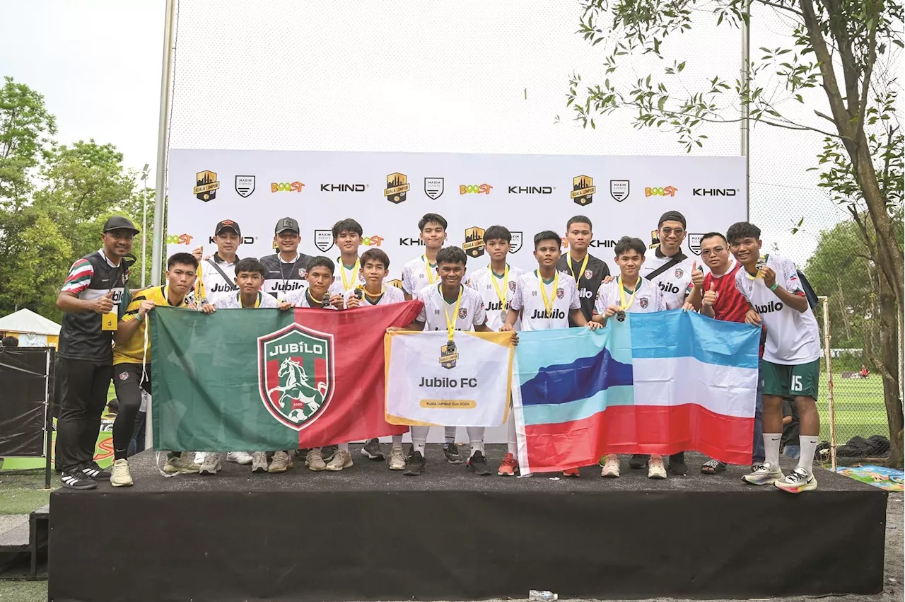 Jubilo FC naib juara Plate kejohanan bola sepak Piala Kuala Lumpur