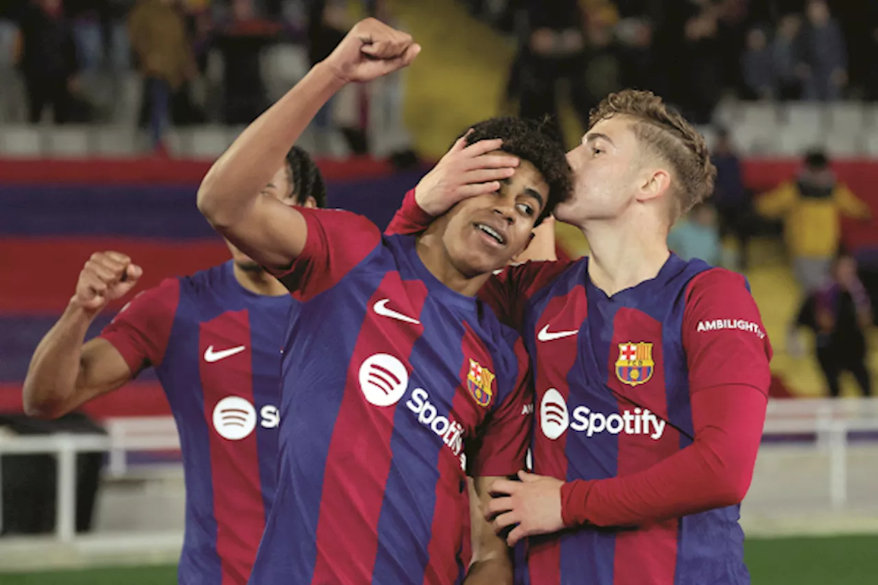 Teenager Yamal fires Barca past Real Mallorca