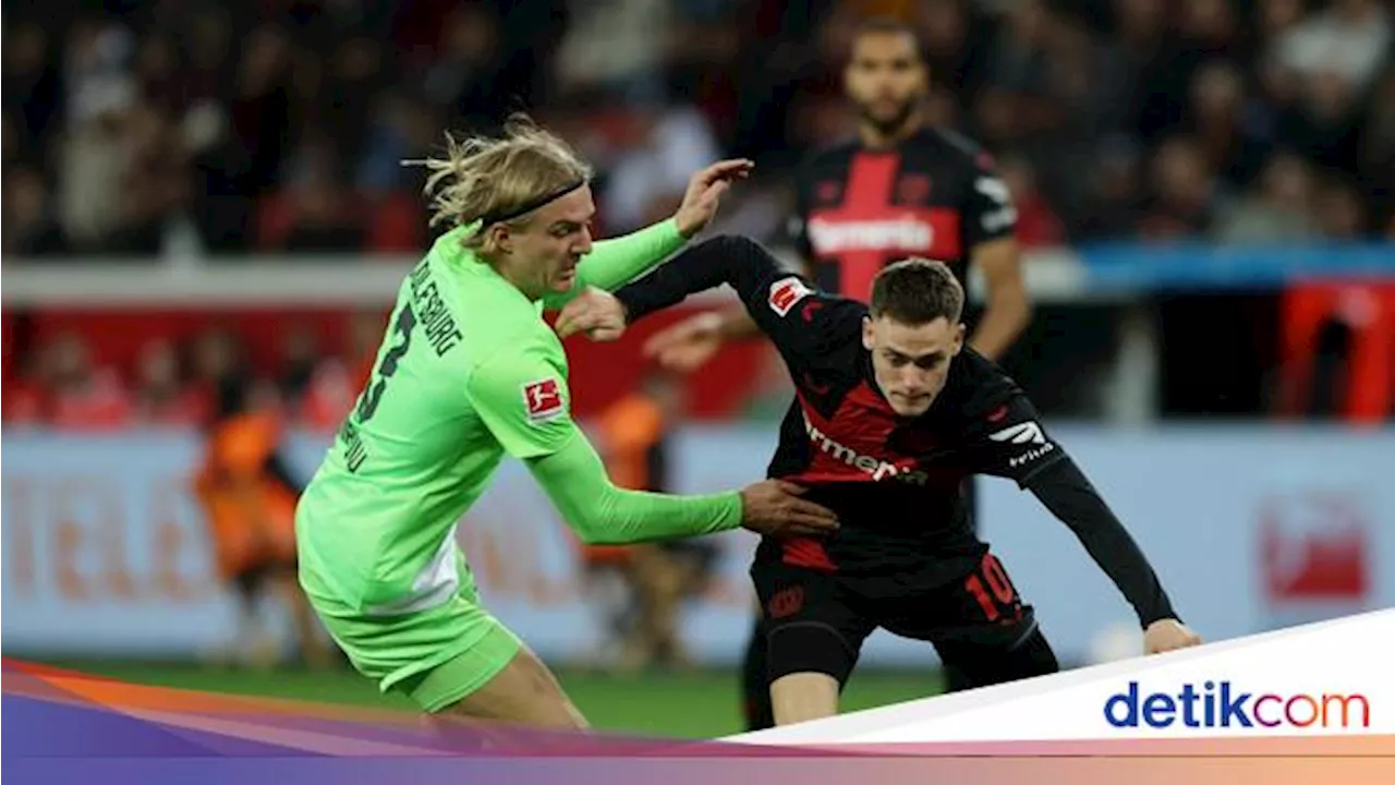 Bayer Leverkusen Sikat Wolfsburg 2-0, Kukuh di Puncak Klasemen