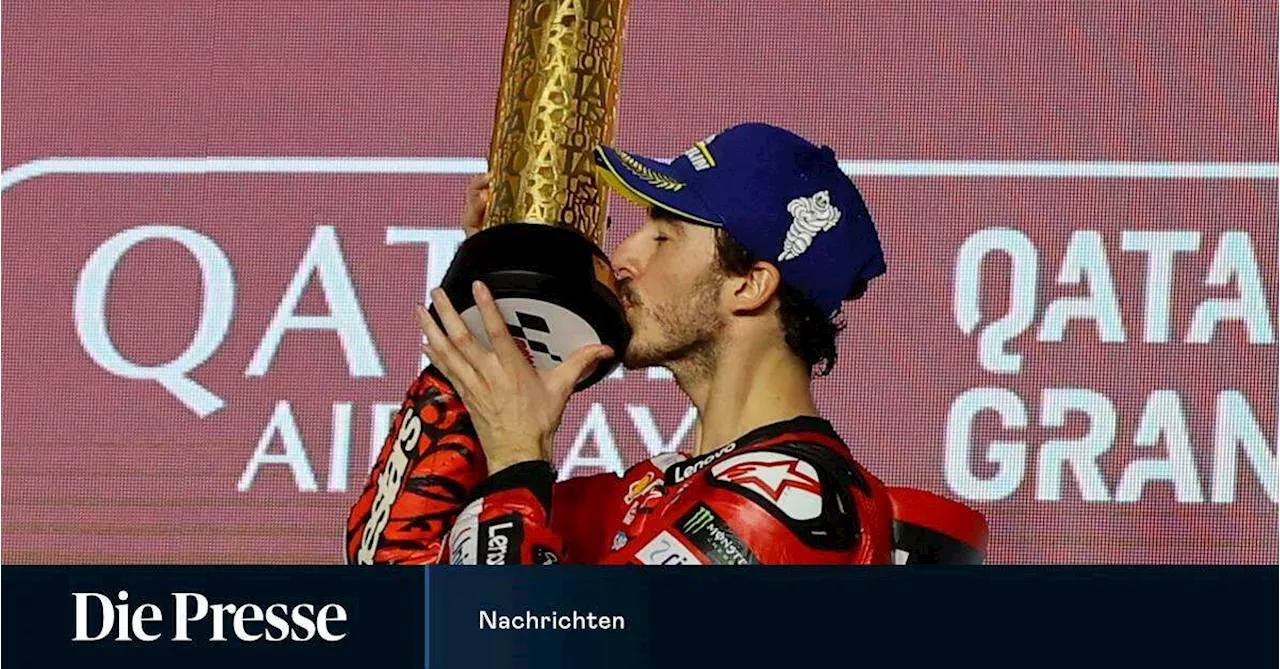 Titelverteidiger Bagnaia gewinnt den Saisonauftakt