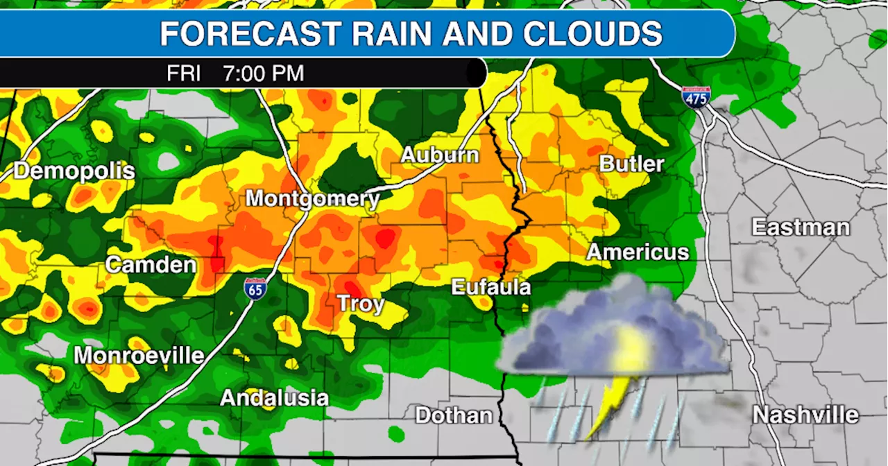 Flooding likely, damaging wind possible in southern Alabama Friday and Friday night