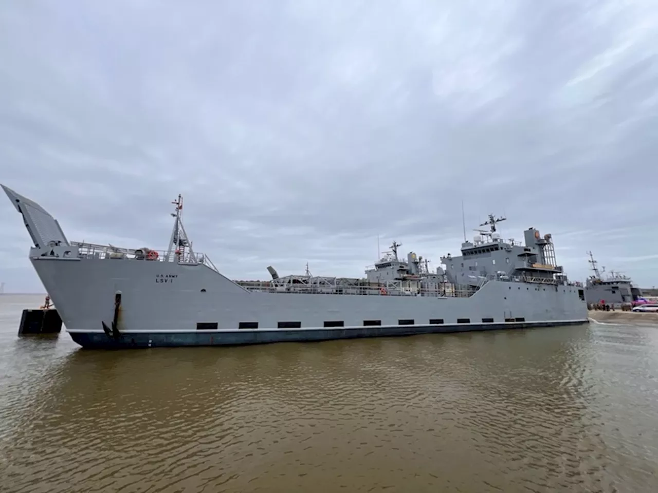 EEUU envía un barco a Gaza para construir un puerto de descarga de ayuda humanitaria