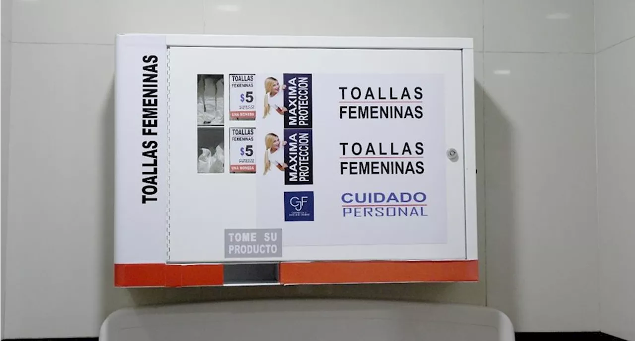 Instalan despachadores de toallas femeninas en sedes del Poder Judicial