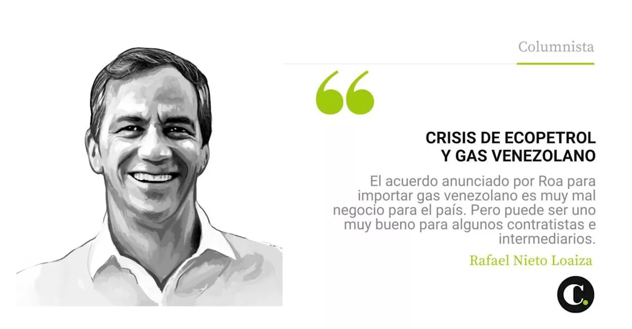 Crisis de Ecopetrol y gas venezolano | El Colombiano