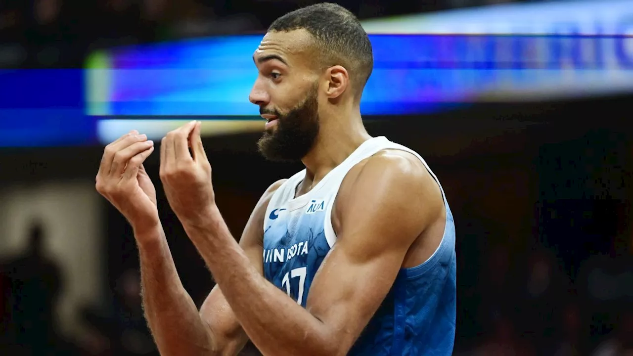 Timberwolves' Rudy Gobert fined $100K for money gesture