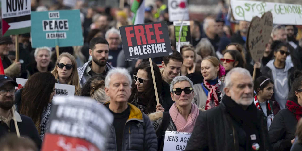 Londres confrontée à une vague d’antisémitisme et à des manifestations pro-Palestine