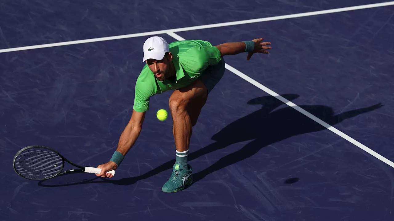 Indian Wells: Novak Djokovic müht sich zum Auftaktsieg beim Masters - Serbe wirft Aleksandr Vukic raus