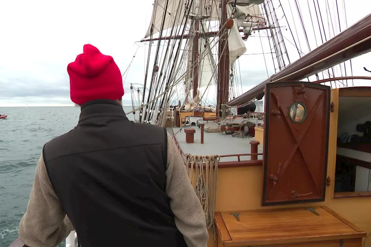 VIDÉO. Escale à Sète : embarquement immédiat sur le Morgenster, célèbre voilier centenaire, pour des balades e