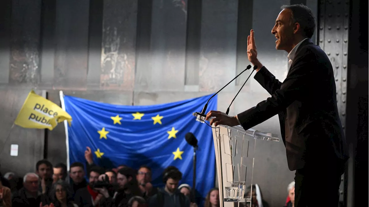 Elections européennes 2024 : Raphaël Glucksmann, candidat socialiste et Place publique, se présente comme le v