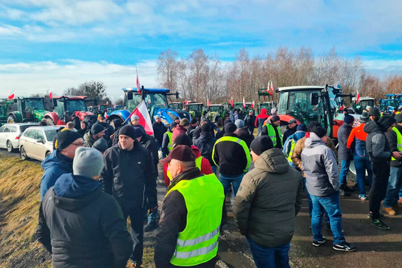 Польские фермеры разблокировали один КПП на границе с Украиной