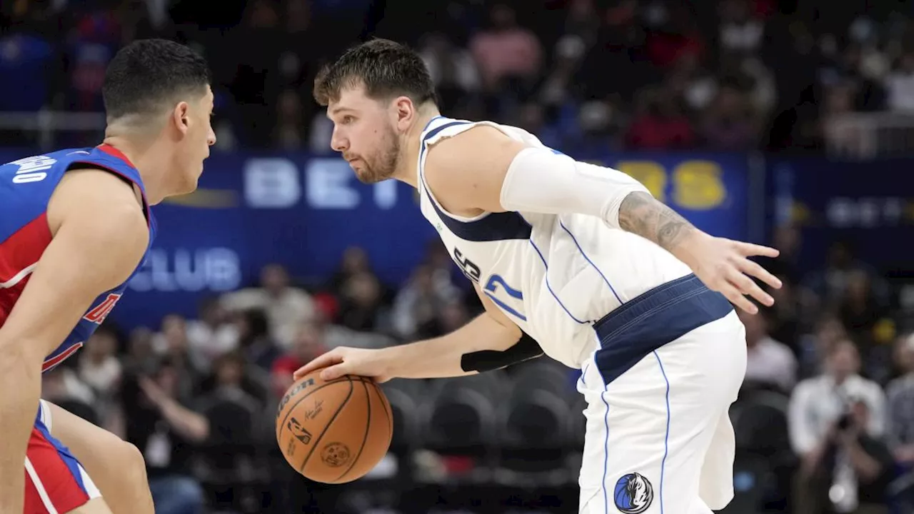 Super Doncic batte i Pistons, ma che Fontecchio: 27 punti. Si rialza Boston