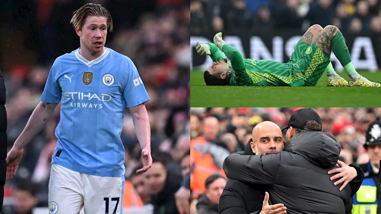 Rapor Pemain Manchester City Vs Liverpool: Ederson & Nathan Ake Mikir Apa?! Blunder Fatal Bikin Imbang, Kevin De Bruyne Jadi Pesakitan