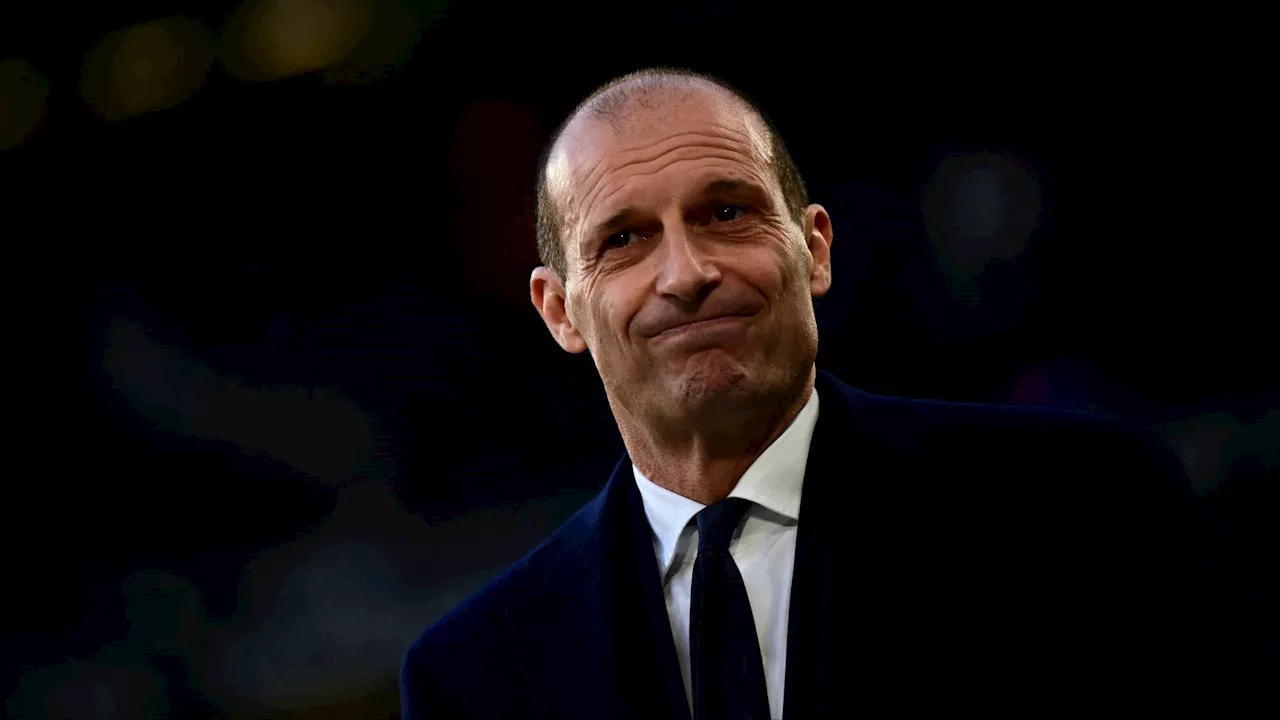 Allegri ribadisce l'obiettivo della Juventus: 'Per tornare in Champions mancano dieci punti'