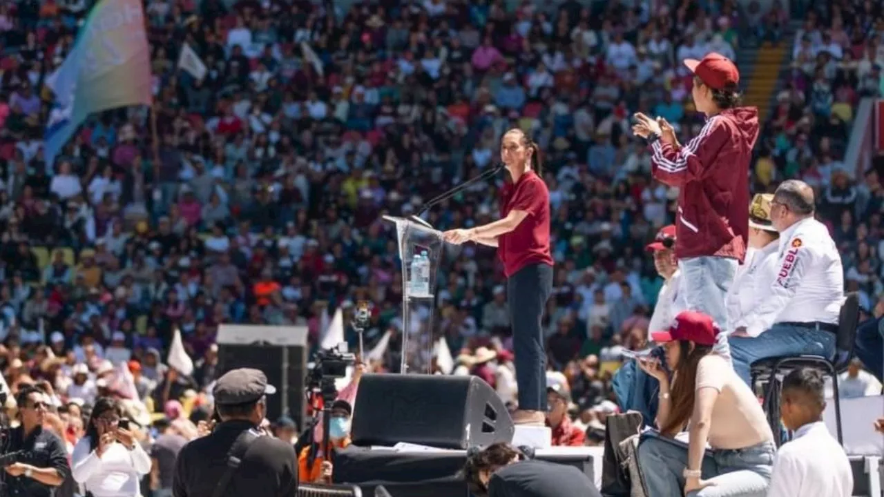 &quot;Decían que Atlacomulco era tierra del PRI, es tierra de Morena&quot;: Claudia Sheinbaum