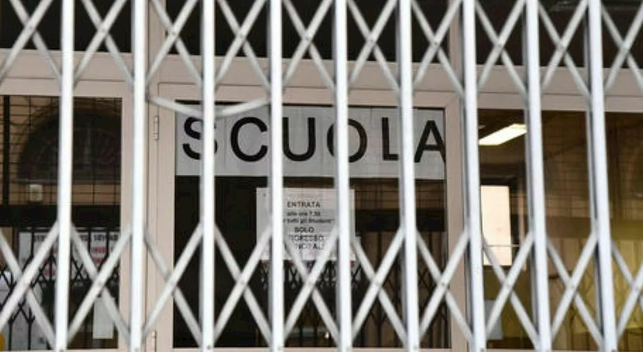 Scuole chiuse domani in alcuni comuni dell'Italia a causa del maltempo