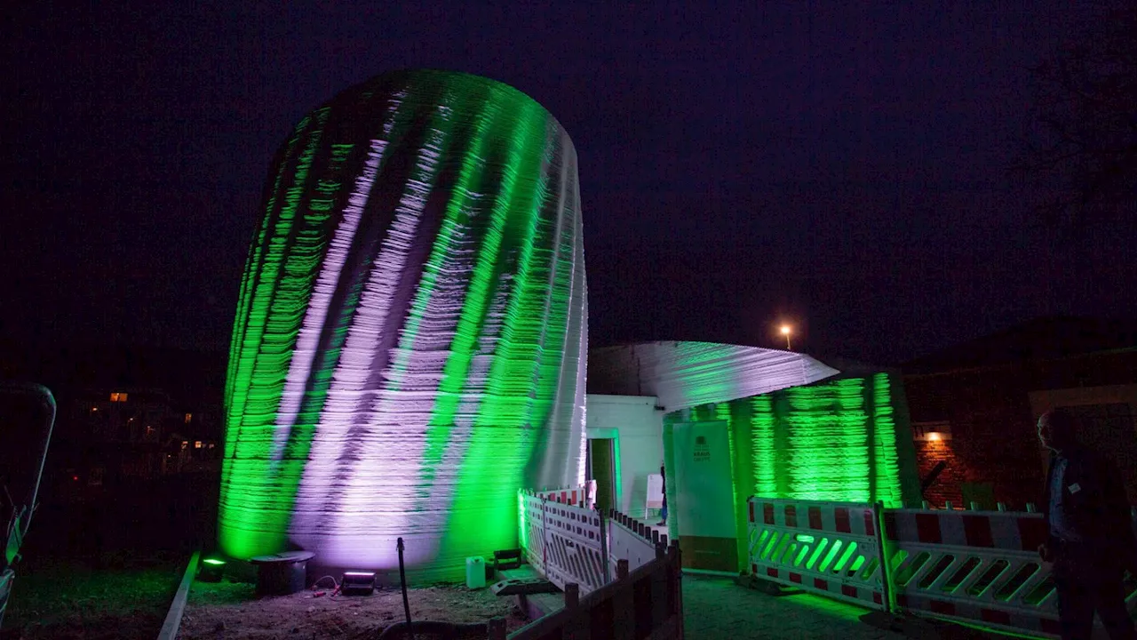 Meet The Wave House: Europe’s largest 3D-printed building