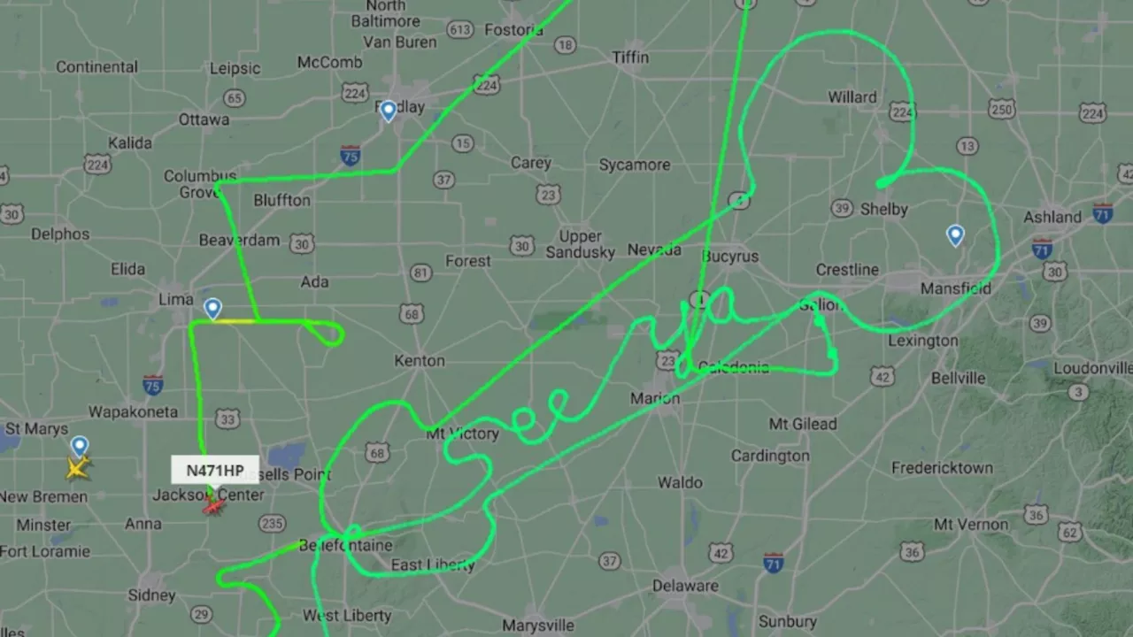 ‘See ya’: Pilot paints a penis in the sky, causing social media frenzy