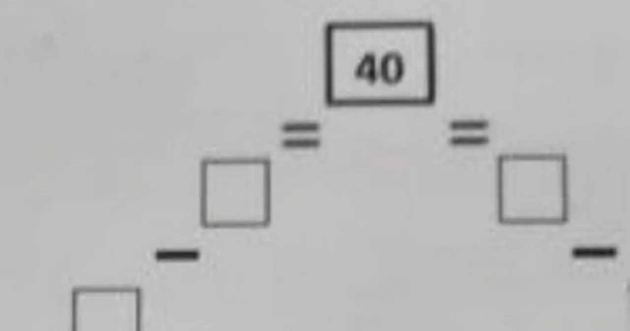 Baffling maths question aimed at 9-year-olds so hard adults can't work it out