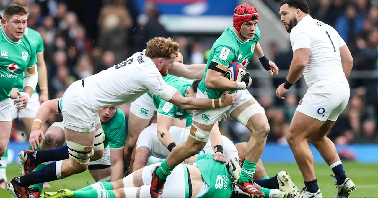 Six Nations: Josh van der Flier keeps his standards high as Ireland fall to England