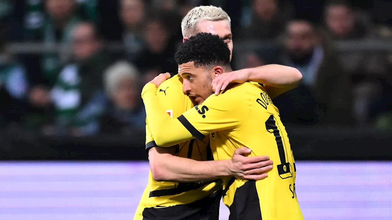 Borussia Dortmund: Sancho hadert mitseiner Leistung