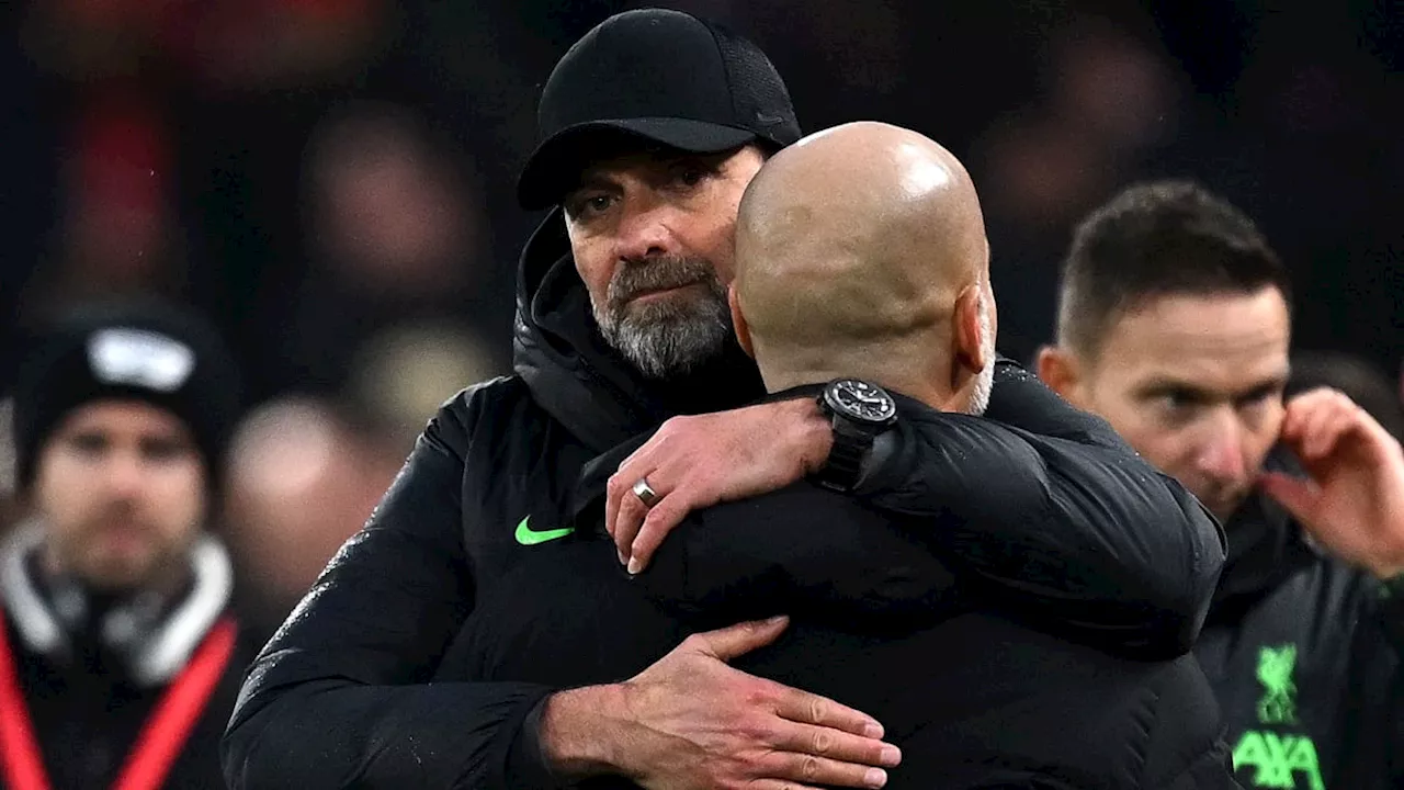 Klopps Umarmung mit Guardiola: 'Werden nach der Karriere wahrscheinlich Freunde'