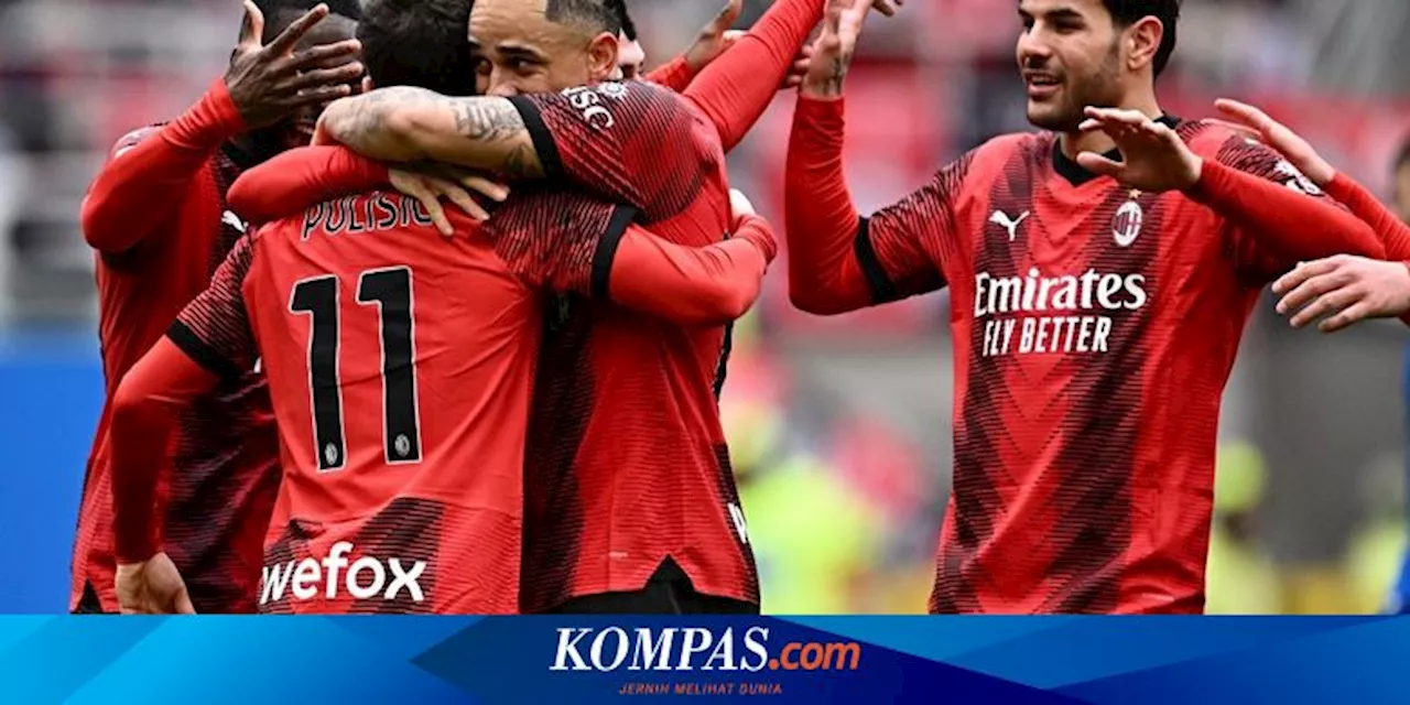 Hasil Milan Vs Empoli: Pulisic Bawa Rossoneri Menang 1-0, Salip Juventus