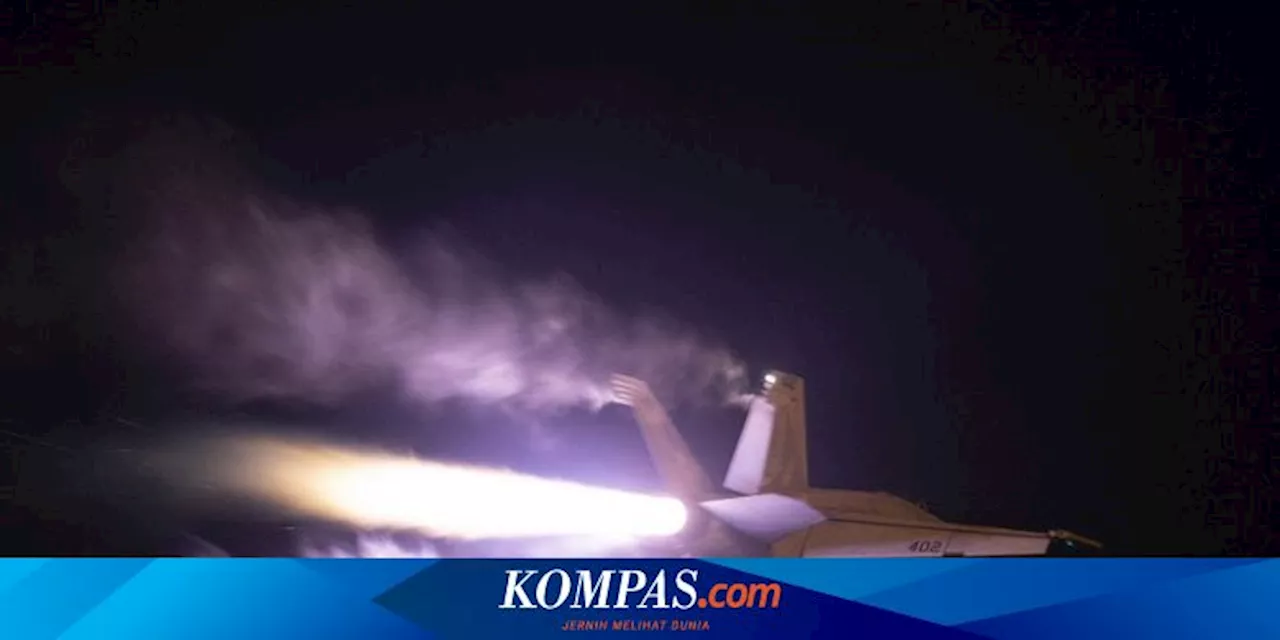 Militer AS, Inggris, dan Perancis Menembak Jatuh Drone Houthi