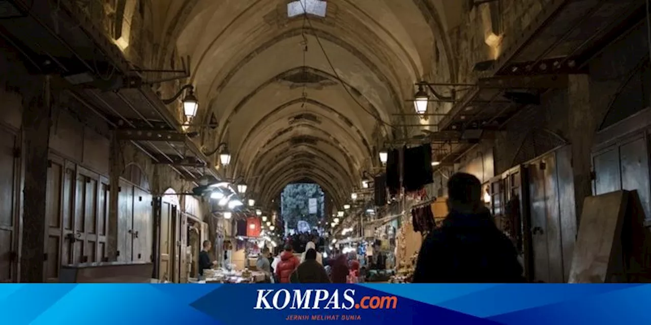 Sepinya Jalan-jalan Menuju Masjid Al-Aqsa Jelang Ramadhan di Tengah Perang Gaza...