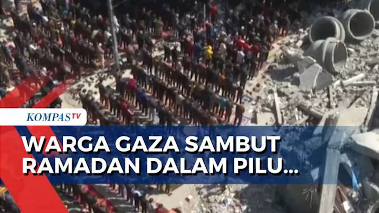 Beda Suasana, Warga Gaza Sambut Ramadan dalam Pilu