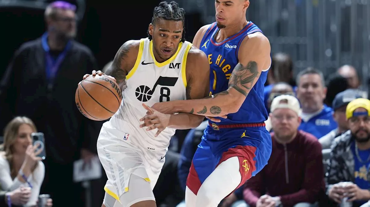 Rookies shine, but Jazz no match for defending champion Nuggets