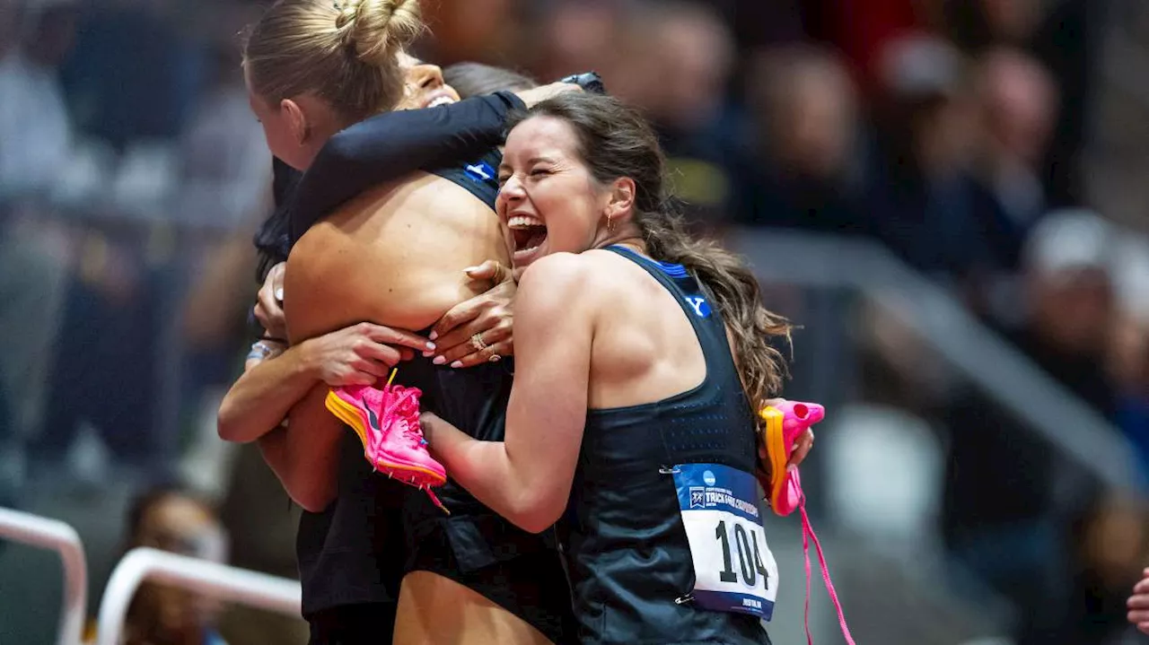 Run Utah roundup: BYU women add another DMR indoor national title